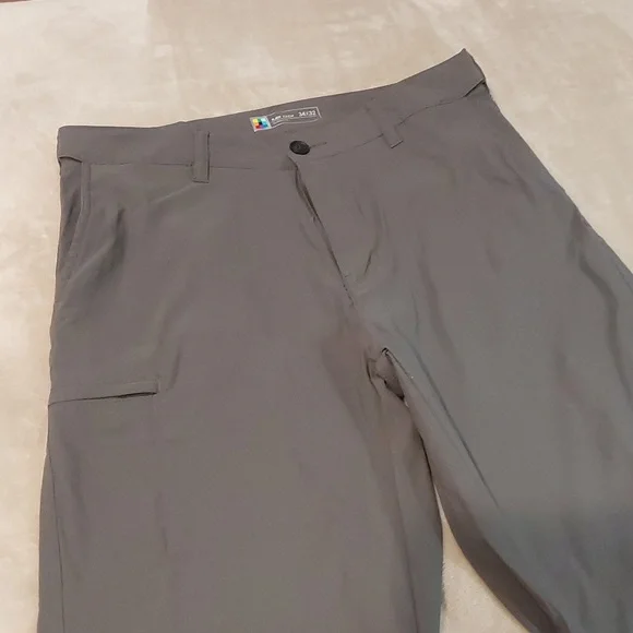 Ub Tech Classic Fit Mens Chino Cargo Pant Size 34x32 - Picture 2 of 10